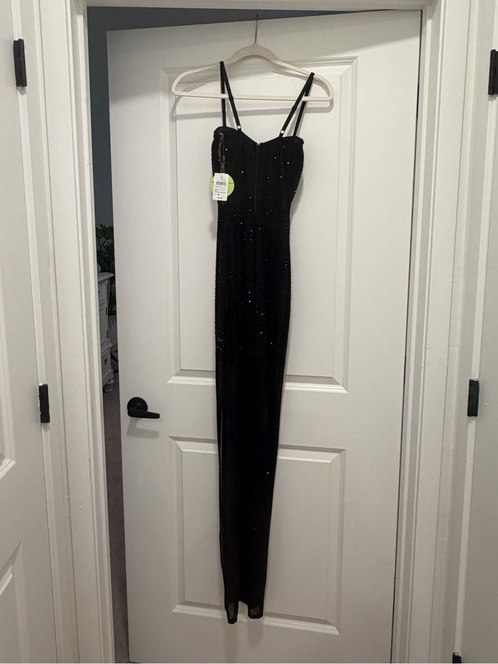 Windsor Elegant Black Beaded Bustier Evening Dress NWT - Picture 7 of 7